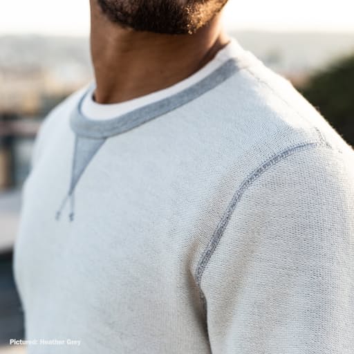 Flint and tinder reversible french terry sweatshirt Clearance